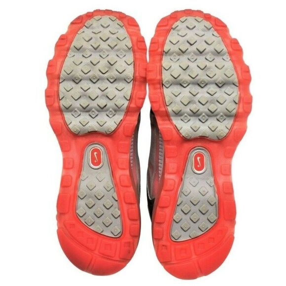Women's Sneakers Nike Air Max Ultra Medium Grey Solar Red Style 454346-002 Sz 8 - Picture 12 of 12
